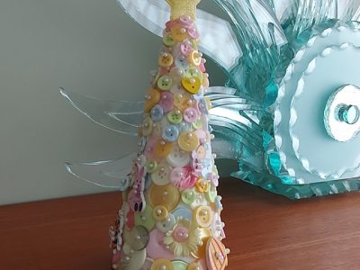 Easter Button Tree Craft Kit