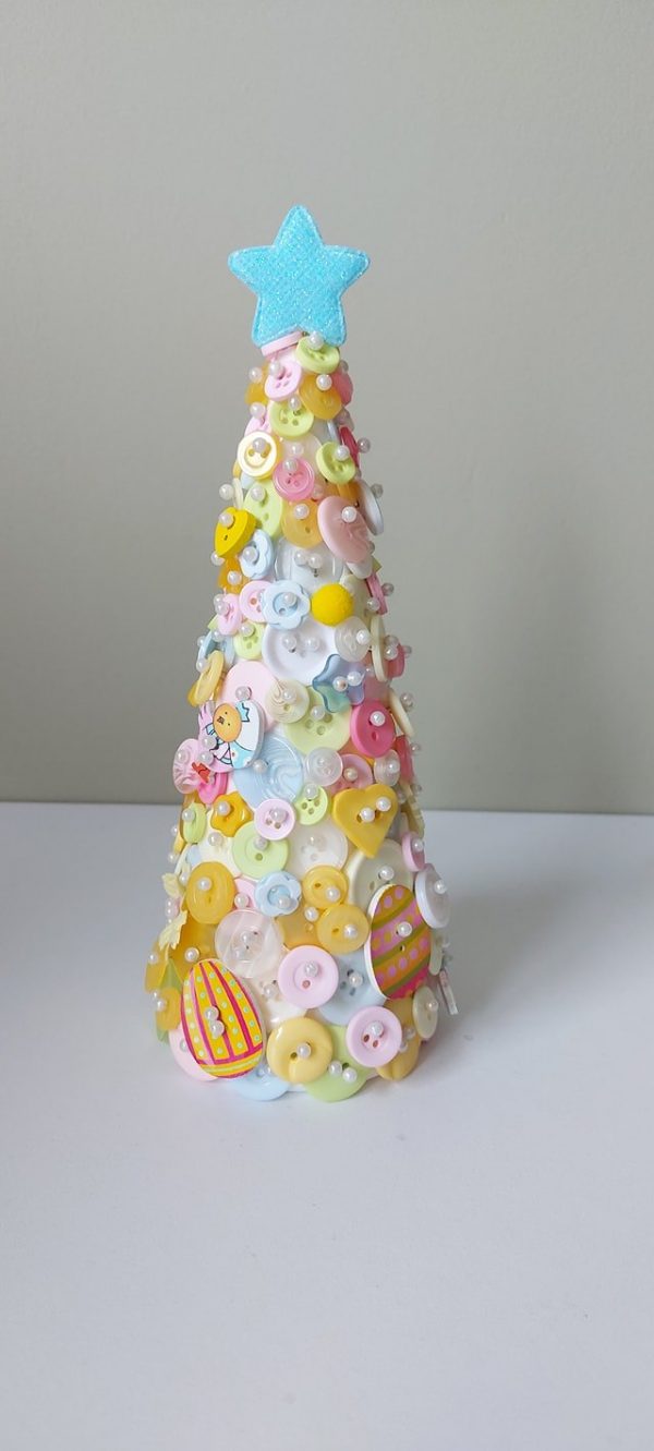 Easter Button Tree Craft Kit