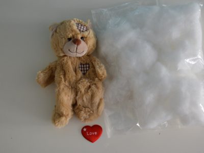 Create your own "Patch" Teddy Bear Kit (No Sew)